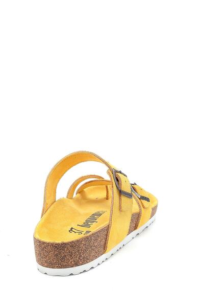 Bequemere Women's Cork Sole Suede Slippers