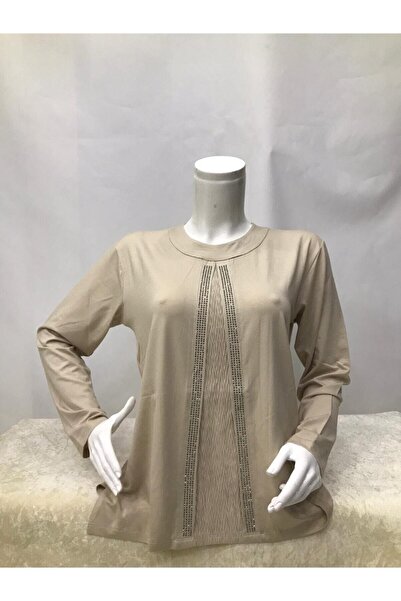 Nacar Kadın Ekru Bluz