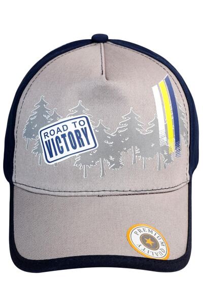 Kardelen Butik Denizli Καπέλο σερβιτόρου για αγόρια (Ηλικία 9-12) (γκρι)