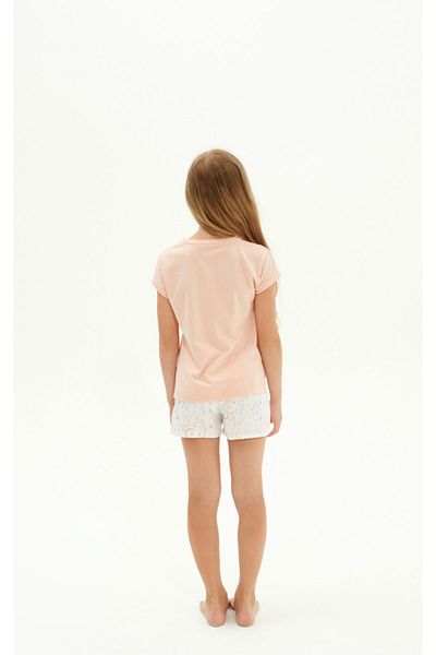 Blackspade Girl's Pink Pajama Set