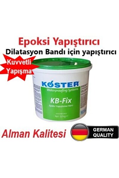 Köster Kb Fix Epoksi Yapıştırıcı Yüksek Performanslı Su Yalıtımı
