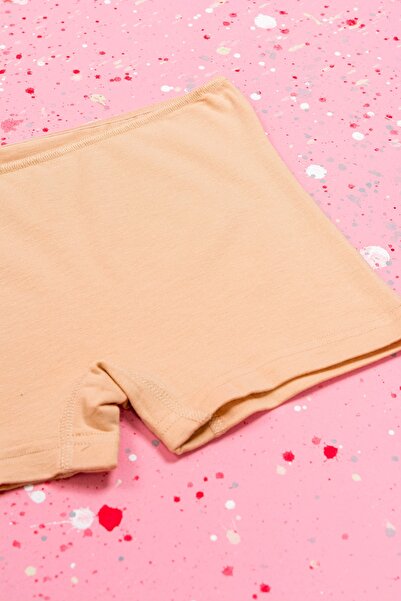 BSM High Quality 4-Piece Women's Natural Boxers - Nude Modal Cotton