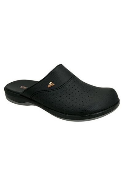 Ceyo Παντόφλες εργασίας καθαρισμού 9844-flex Black Sabo Hospital Cook
