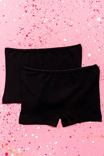 BSM High Quality 6-Piece Women's Black Modal Boxers