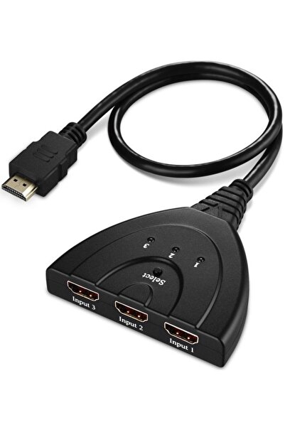 Alfais 4586 Hdmi Çoklayıcı Switch 3 Port Çoğaltıcı