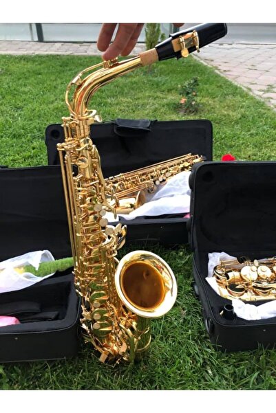 Genel Markalar Xal-101a Gold Model Alto Saksafon Seti