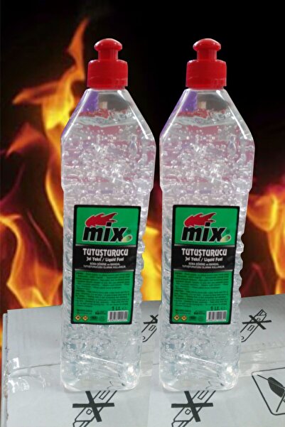 Markao 2'li Mix Reşo Jel Yakıt Mangal Soba Şömine Tutuşturucu Ocak Osmanlı Ocağı Yakıtı 1+1 Lt