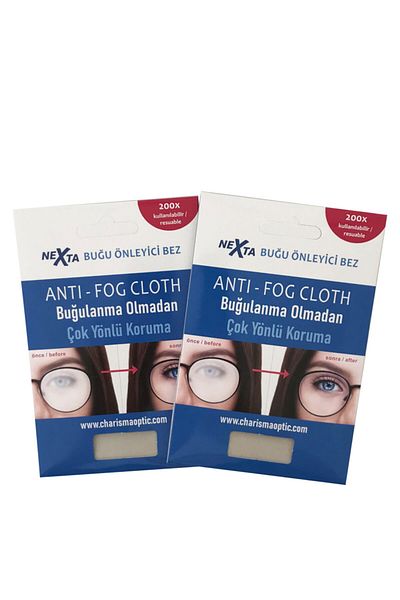 NEXTA Anti-Fog Glasses Cloth 2 Pack