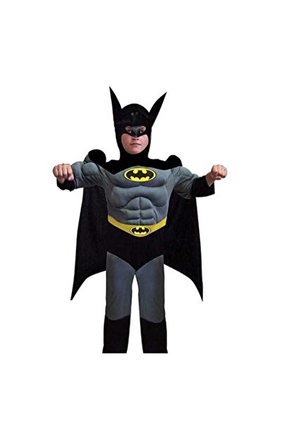 Bkmc Κοστούμι Μπάτμαν με μυώδεις σχηματισμένες μύες + Πίνακας ζωγραφικής με π...