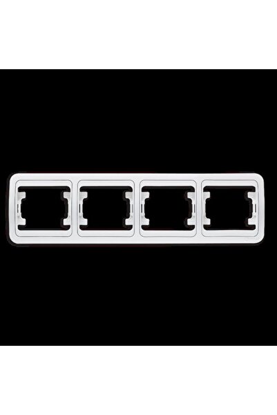 MAKEL Quadruple Frame Mimosa White