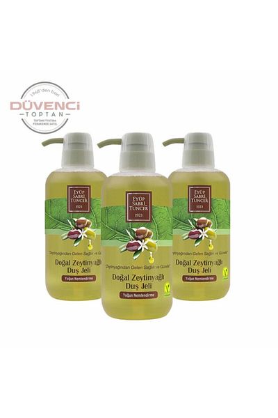 Eyüp Sabri Tuncer Düvenci Wholesale Olive Oil Shower Gel Set 3 Pack