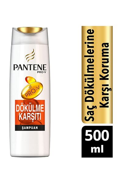 Pantene Shampoo Effective Against Hair Loss 500 ml