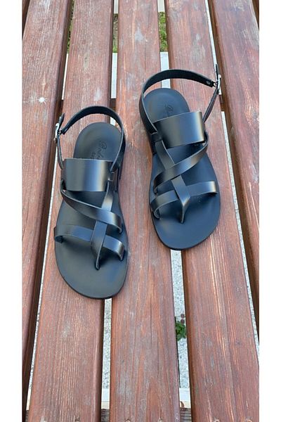 DaphneSandals Χειροποίητα ανδρικά σανδάλια από γνήσιο δέρμα - 1002