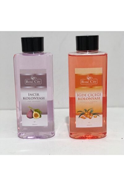 rosecity Incir Kolonya 400 Ml Alana Iğde Çiçeği Kolonya 400 Ml Hediye