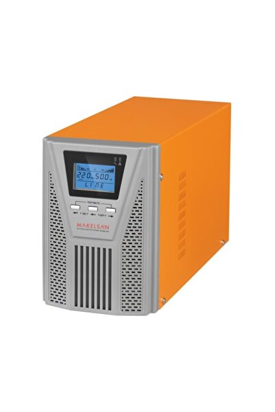 MAKELSAN Powerback Plus Serisi 1 Kva Online 1f-1f 2-9ah Akü Kesintisiz Güç Ka...