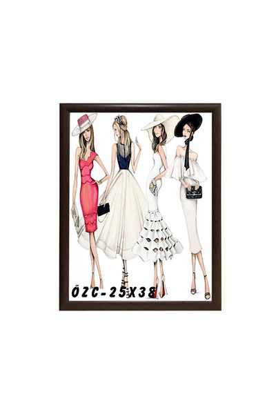 ÖZCANLAR ÇERÇEVE Gift Frame Decoration Picture Frame 25x38