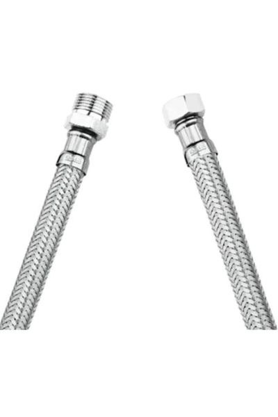 MELEKYAPI Hot Cold Water Fitting Hose with 3/8 and 70cm Nipple