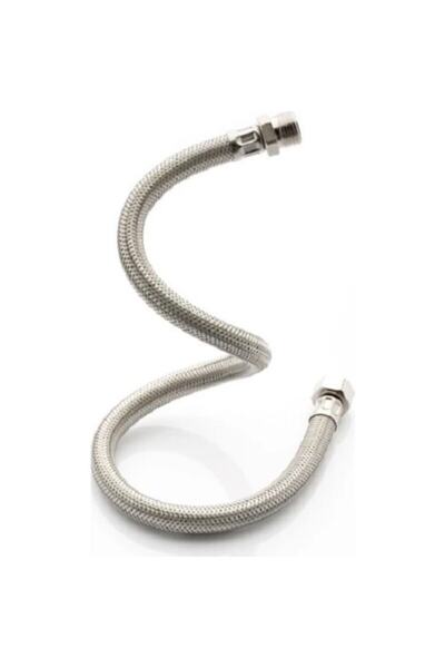 MELEKYAPI Sıcak Soğuk Su Bağlantı Hortumu Dn8 ½ ½e 50 Cm