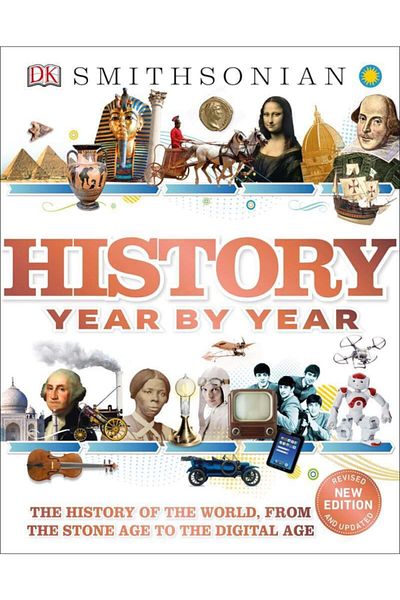 DK Children USA History Year by Year (Hardcover)