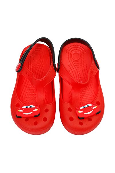 CARS Erkek Çocuk Terlik 23-29 Numara Kırmızı