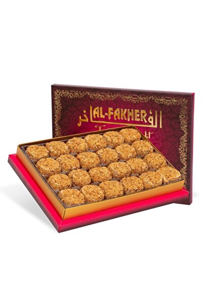 AL FAKHER Bademli Tel Kadayıflı Krokanlı Lokum 750 gr