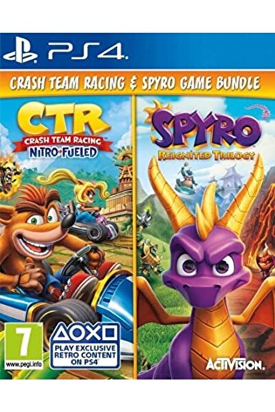 ACTIVISION Crash Team Racing Nitro Fueled & Spyro Reignited Trilogy Bundle Ps...