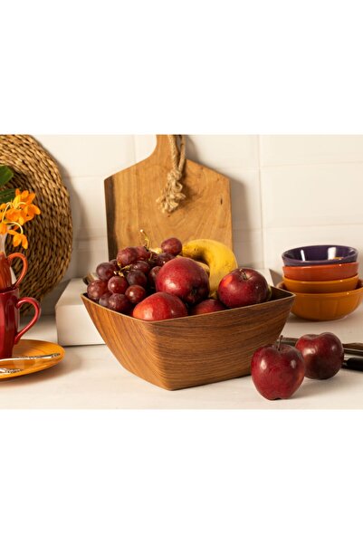 Madame Coco Renard Dorote Rectangular Bowl - Soil