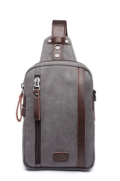 CACTİVE C-active Bady Bag Καμβά Τσάντα Γκρι