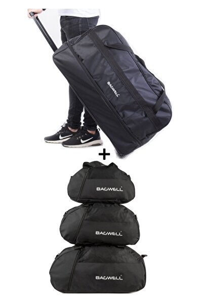 BAGWELL 4'lü Set Büyük Boy Valiz Ve Seyahat Çantaları