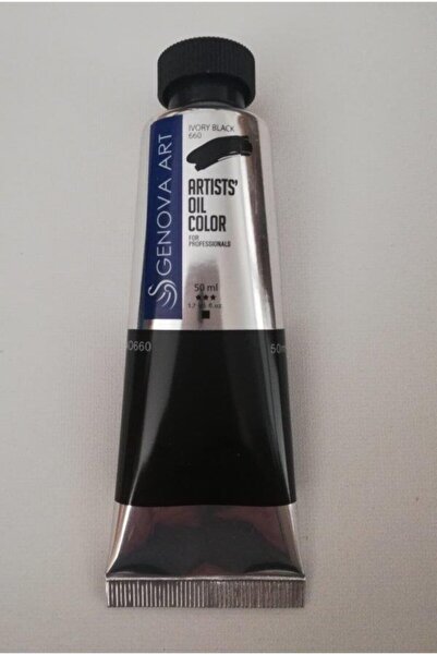 Cenova Art Cenova Yağlı Boya Ivory Black 50ml