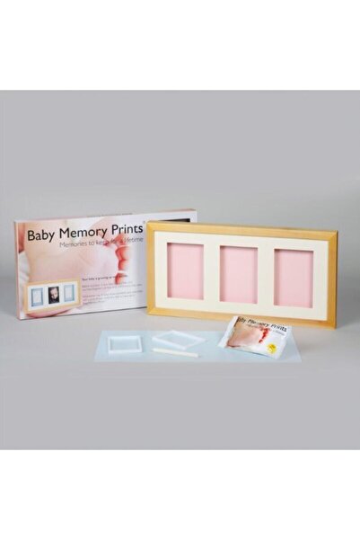 Baby Memory Prints Bebek El & Ayak Izi Tablo - Üçlü Çerçeve