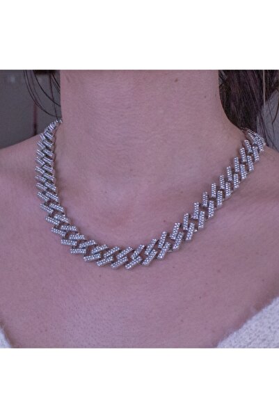 Mary Chain Store Prong Cuban Kolye