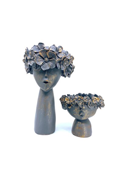 By Ari Ev Dekorasyon Ikili Saksı