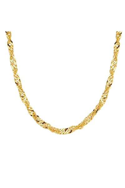 BİLEZİKHANE 22 Ayar Altın Singapur Zincir 4.50 Gram