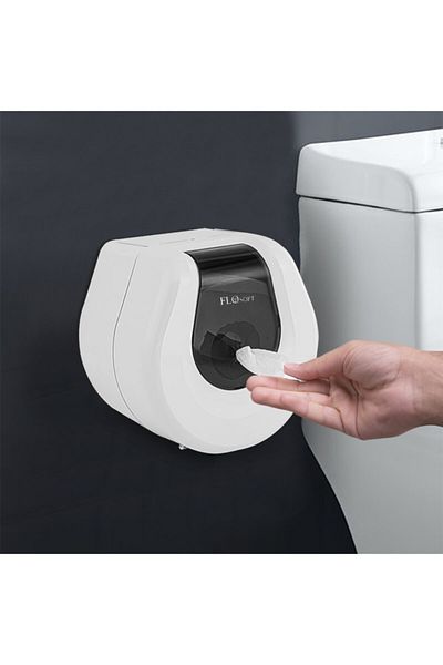 Flosoft F069 B Λευκός Παχύς Ποιμενικός Ποιμενικός Χαρτί Τουαλέτας
