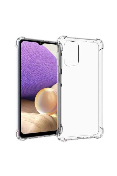 Nezih Case حافظة سيليكون شفافة متوافقة مع هاتف Samsung Galaxy A52/a52s مع حما...