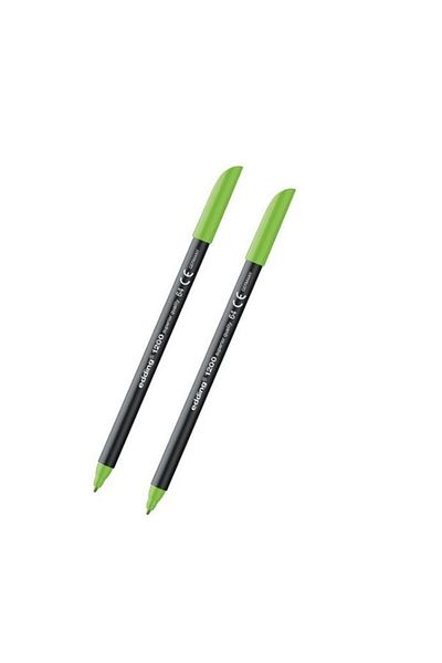Edding 1200 Graphic Pen Highlighter Green 2 Pieces