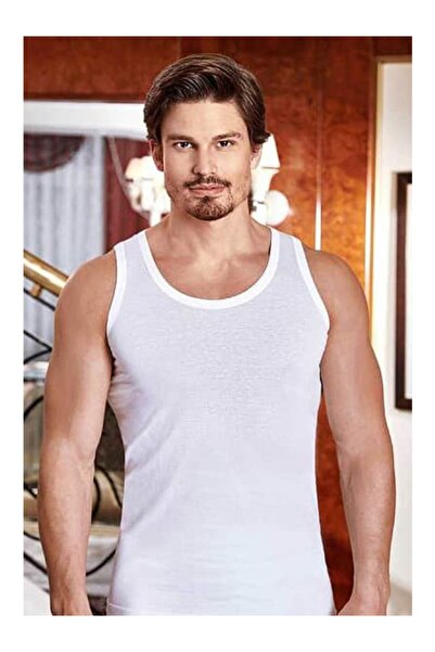 Berrak Men's Combed Cotton Athlete 1004 - Pack of 12 - White