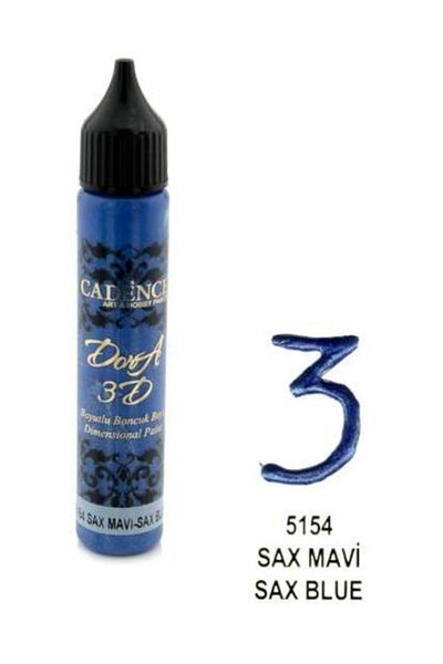 Cadence Dora 3D Dimensional Bead Paint 5154 SAX BLUE