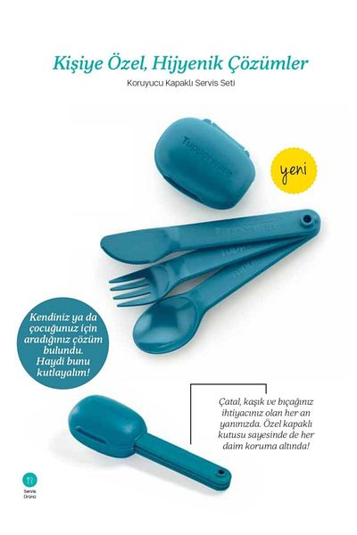 Tupperware Service Set with Protective Cover
