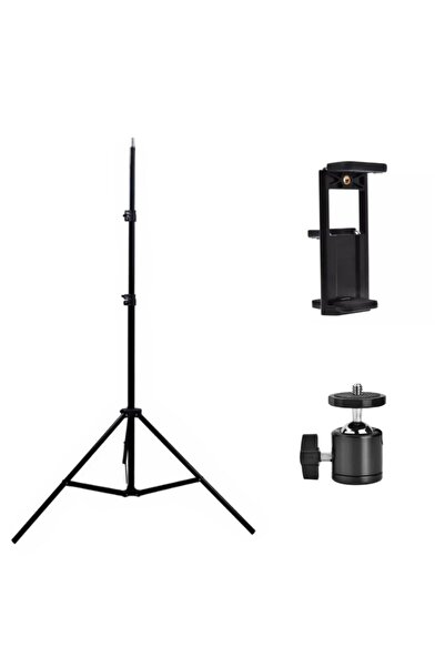 Kyrotech Βάση Tablet Κινητής Μετάδοσης Ενδυνάμωσης 360 μοιρών με Μεταλλικό Τρίποδο Διπλής Κατεύθυνσης 2 μέτρα