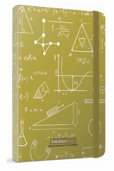 Gıpta Thread Stitched Hard Cover Notebook Solution Book 13x21 120 Sheets Lined