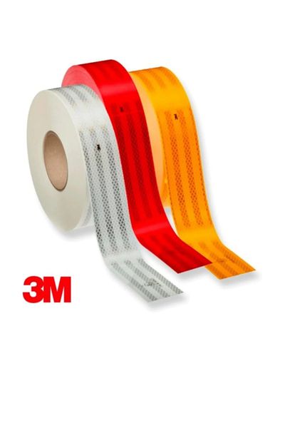 POLATLI OTO AKSESUAR 3M DIAMOND GRADE™ 983 REFLECTIVE STRIP 1 MT RED