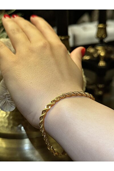 EKİNCİ KUYUMCULUK Altın Halat Burgu Bileklik