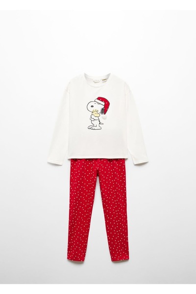 MANGO Baby Snoopy long pajamas