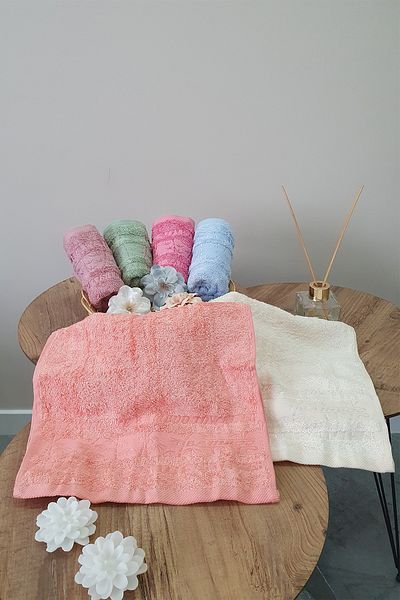 S&R Set 6 bucăți prosoape din bambus colorat - 30x50 cm prosop de bucătărie și zestre