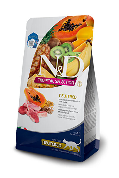 N&D Tropical Selection Kuzu Etli Kısırlaştırılmış Kedi Maması 5 Kg