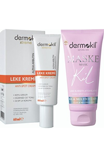 Dermokil Anti-Spot Leke Kremi ve Leke Karşıtı Aydınlatıcı Maske