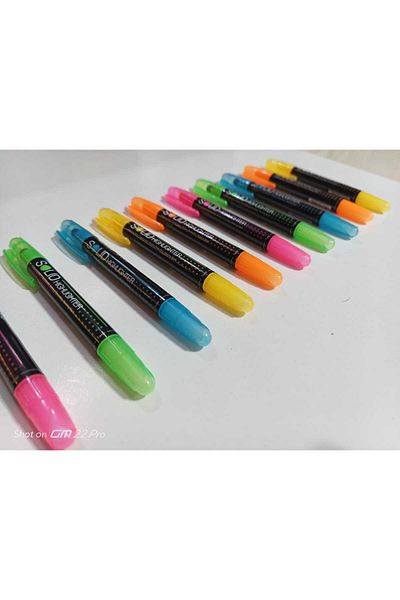 Mikro phosphorescent Pen Candle Pen Type 5 Colors 5 PCS