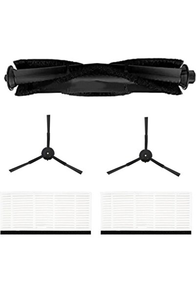 srfn ticaret Xiaomi Lydsto R1 Robot - Συμβατό με ηλεκτρική σκούπα, 1 κύρια και 2 πλαϊνές βούρτσες, 2 σετ φίλτρων Hepa